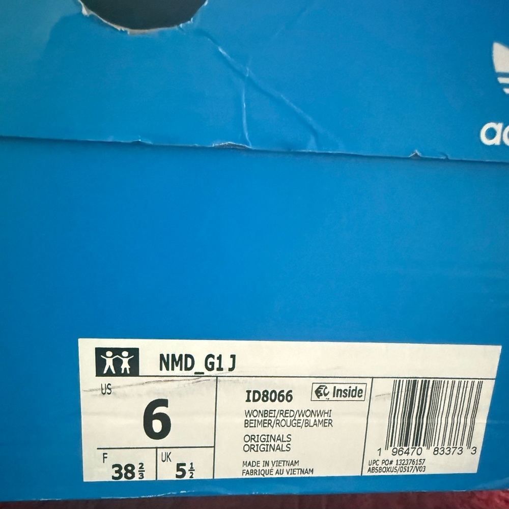NEW Adidas Tan and Red Athletic Shoes - Picture 7 of 7